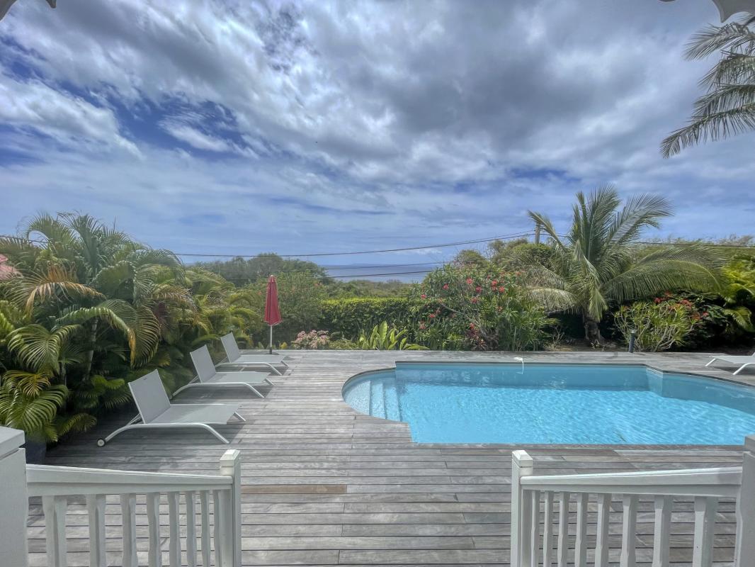 5.Location villa piscine vue mer Saint François  Guadeloupe_piscine